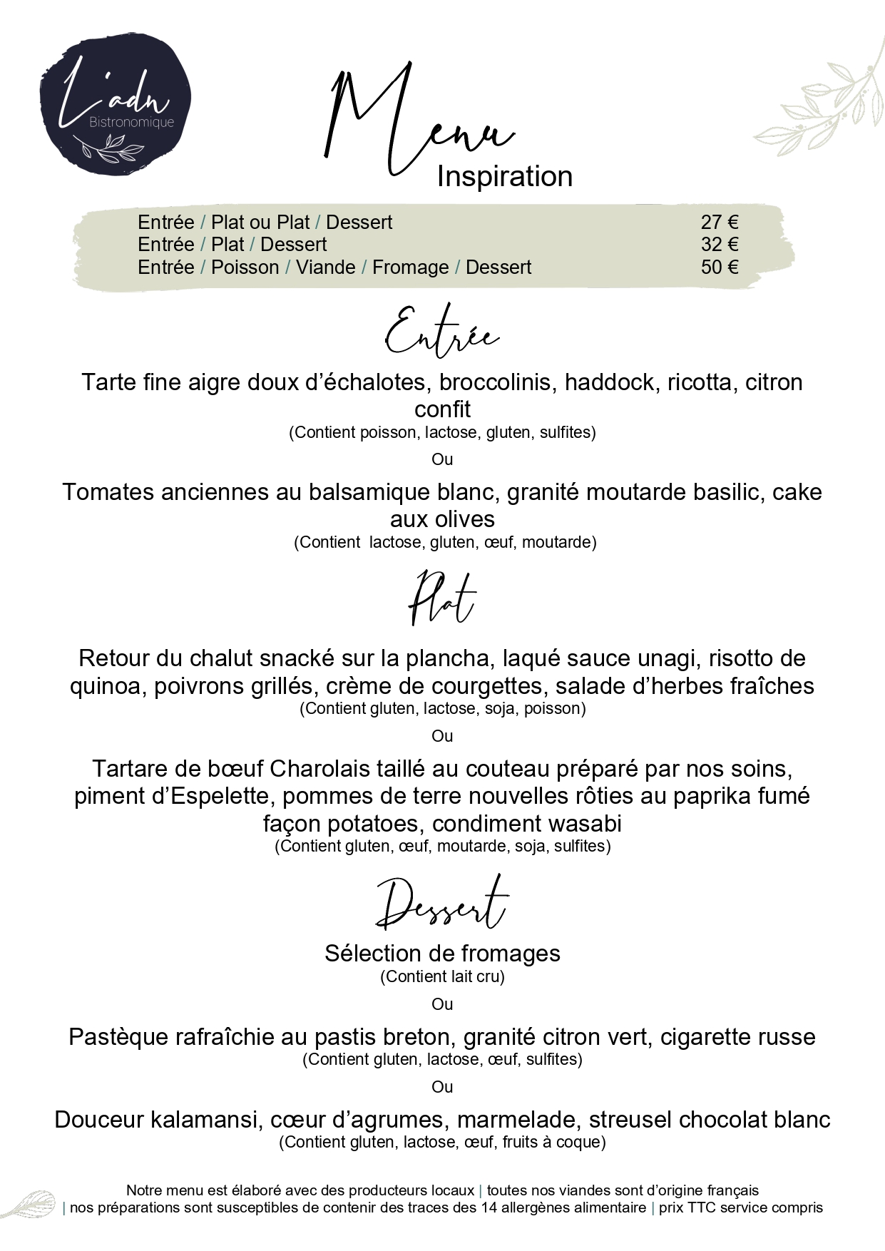 Menu Menu 28.26 B page 0001